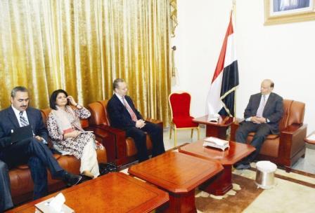 نائب الرئيس لدى استقباله مستشار الأمين العام للأمم المتحدة